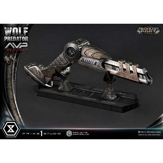 Alien vs. Predator Real Elite Masterline Series Statue 1/3 Requiem Wolf Predator Deluxe Bonus Ver. 95 cm