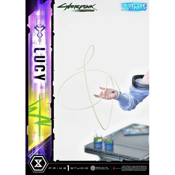 Cyberpunk: Edgerunners Real Elite Masterline Series Statue 1/4 Lucy Deluxe Version 50 cm