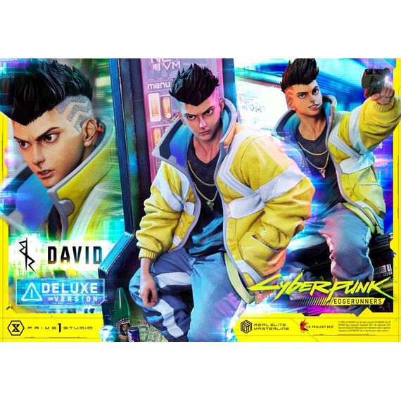 Cyberpunk: Edgerunners Real Elite Masterline Series Statue 1/4 David Bonus Version 58 cm