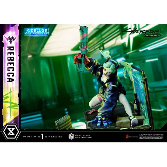 Cyberpunk: Edgerunners Real Elite Masterline Series Statue 1/4 Rebecca Deluxe Version 54 cm