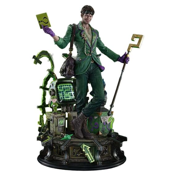 DC Comics Real Elite Masterline Series Statue 1/3 The Riddler All In One (Design by Carlos D'Anda) Deluxe Version 74 cm
