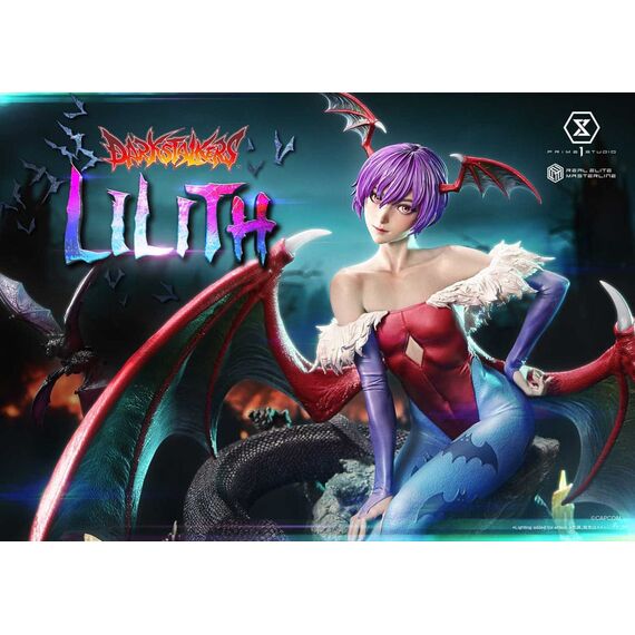 Darkstalkers Real Elite Masterline Series Statue 1/4 Lilith Bonus Version 52 cm