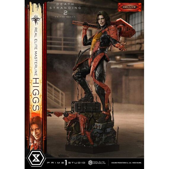Death Stranding 2: On The Beach Real Elite Masterline Statue 1/3 Higgs Deluxe Version 81 cm