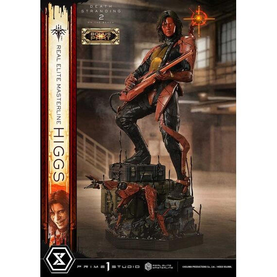 Death Stranding 2: On The Beach Real Elite Masterline Statue 1/3 Higgs DX Bonus Version 81 cm