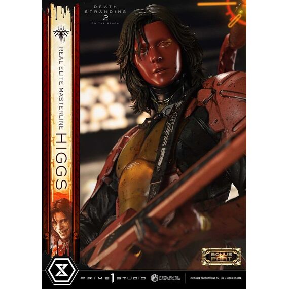 Death Stranding 2: On The Beach Real Elite Masterline Statue 1/3 Higgs DX Bonus Version 81 cm