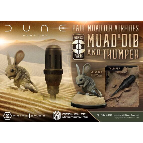 Dune: Part Two Real Elite Masterline Series Statue 1/3 Paul Atreides Ultimate Bonus Version 90 cm