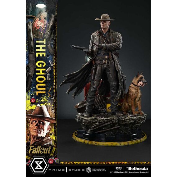 Fallout (TV Series) Real Elite Masterline Series Statue 1/4 The Ghoul 64 cm