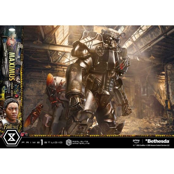 Fallout Real Elite Masterline Statue 1/4 Maximus Power Armor 67 cm