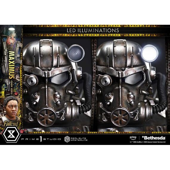 Fallout Real Elite Masterline Statue 1/4 Maximus Power Armor 67 cm