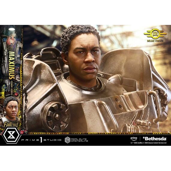 Fallout Real Elite Masterline Statue 1/4 Maximus Power Armor Deluxe Version 67 cm