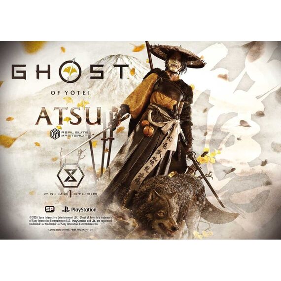 Ghost of Yotei Real Elite Masterline Statue 1/4 Atsu 59 cm
