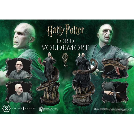 Harry Potter Real Elite Masterline Series Statue 1/4 Lord Voldemort Bonus Version 83 cm