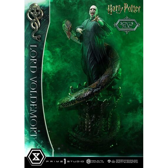 Harry Potter Real Elite Masterline Series Statue 1/4 Lord Voldemort Bonus Version 83 cm