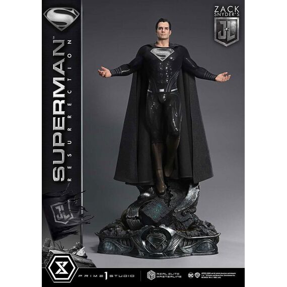 Zack Snyder's Justice League Real Elite Masterline Series Statue 1/3 Superman Resurrection Deluxe Ver. 95 cm