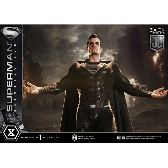 Zack Snyder's Justice League Real Elite Masterline Series Statue 1/3 Superman Resurrection Deluxe Ver. 95 cm
