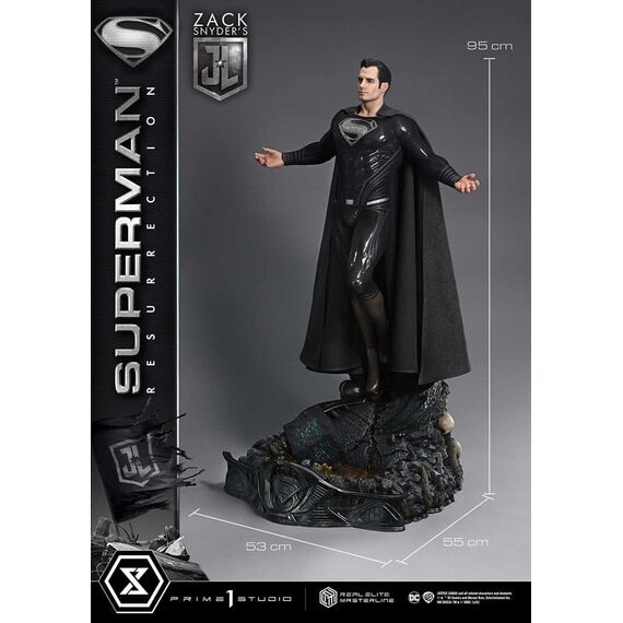 Zack Snyder's Justice League Real Elite Masterline Series Statue 1/3 Superman Resurrection Deluxe Ver. 95 cm