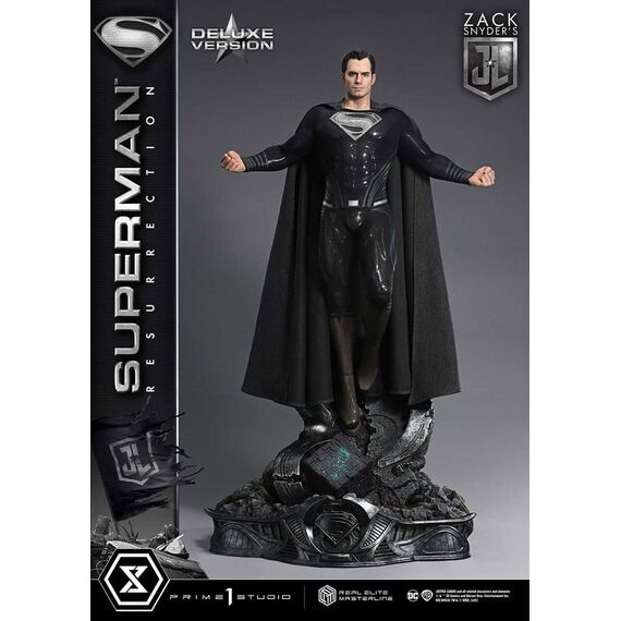Zack Snyder's Justice League Real Elite Masterline Series Statue 1/3 Superman Resurrection Deluxe Ver. 95 cm
