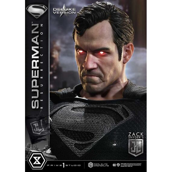 Zack Snyder's Justice League Real Elite Masterline Series Statue 1/3 Superman Resurrection Deluxe Ver. 95 cm