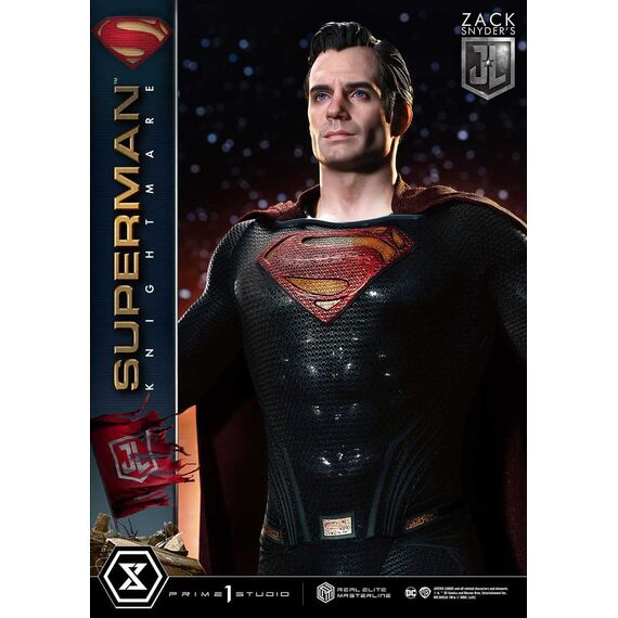 Zack Snyder's Justice League Real Elite Masterline Series Statue 1/3 Superman Knightmare Color Edition 95 cm