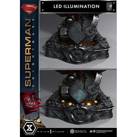 Zack Snyder's Justice League Real Elite Masterline Series Statue 1/3 Superman Knightmare Color Edition 95 cm