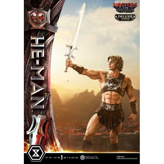 Masters of the Universe (2026 Film) Real Elite Masterline Series Statue 1/3 He-Man Deluxe Version 117 cm