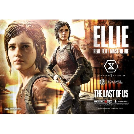 The Last of Us (Part I) Real Elite Masterline Statue 1/4 Ellie 46 cm