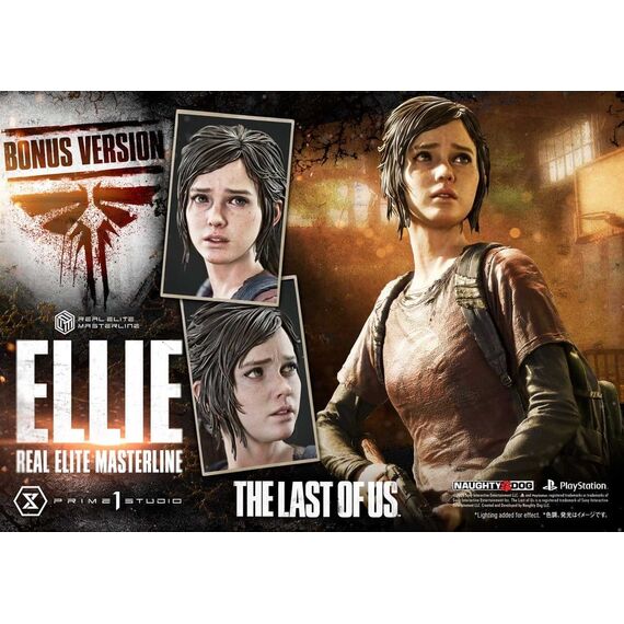 The Last of Us (Part I) Real Elite Masterline Statue 1/4 Ellie Bonus Version 46 cm