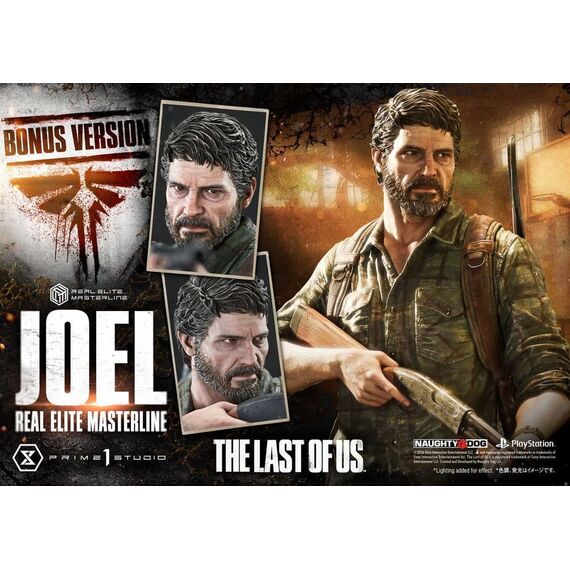 The Last of Us (Part I) Real Elite Masterline Statue 1/4 Joel Bonus Version 52 cm