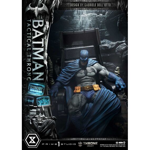 DC Comics Throne Legacy Collection Statue 1/3 Batman Tactical Throne Economy Version 46 cm