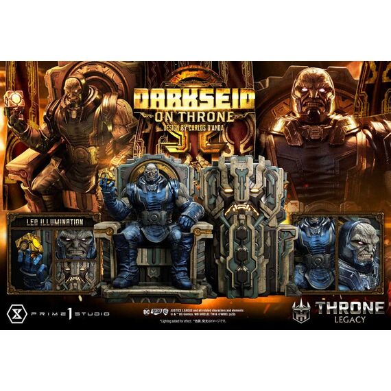 Throne Legacy Series Statue 1/4 Justice League (Comics) Darkseid on Throne Design by Carlos D'Anda Standard Version 65 cm