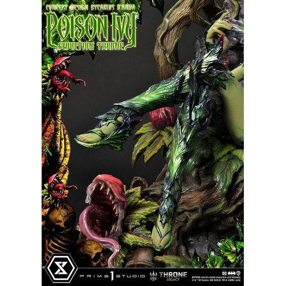 DC Comics Throne Legacy Collection Statue 1/4 Batman Poison Ivy Seduction Throne Deluxe Bonus Version 55 cm