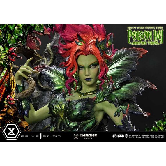 DC Comics Throne Legacy Collection Statue 1/4 Batman Poison Ivy Seduction Throne Deluxe Bonus Version 55 cm