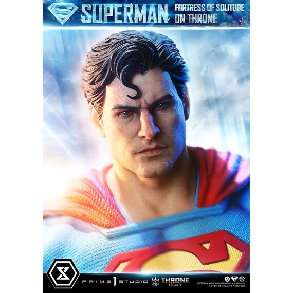 DC Comics Throne Legacy Collection Statue Statue 1/4 Superman Fortress of Solitude on Throne (Design by Gabriele Dell'Otto) 52 cm