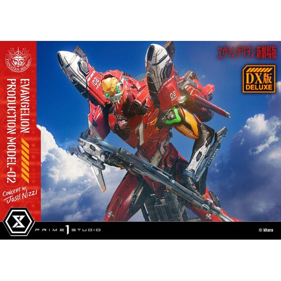 Rebuild of Evangelion Ultimate Diorama Masterline Series Statue Evangelion Production Model-02 (Concept By Josh Nizzi) Deluxe Version 73 cm