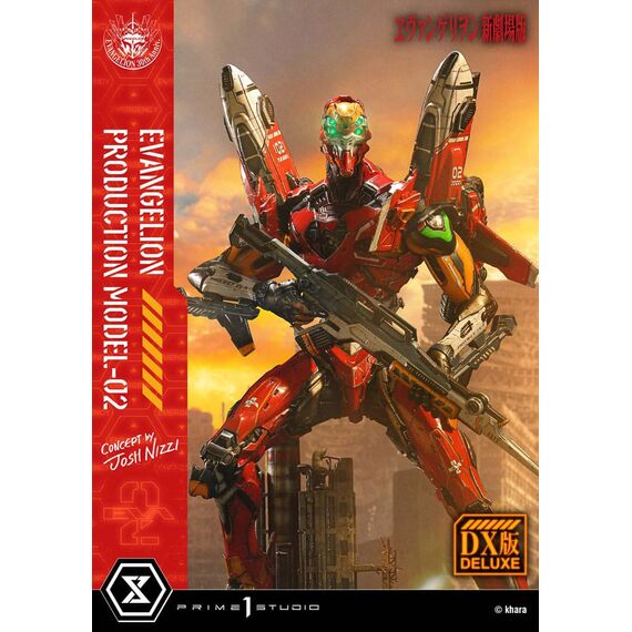 Rebuild of Evangelion Ultimate Diorama Masterline Series Statue Evangelion Production Model-02 (Concept By Josh Nizzi) Deluxe Version 73 cm