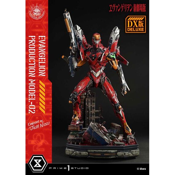 Rebuild of Evangelion Ultimate Diorama Masterline Series Statue Evangelion Production Model-02 (Concept By Josh Nizzi) Deluxe Bonus Version 73 cm