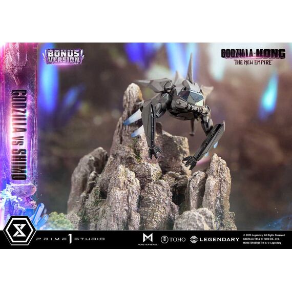 Godzilla x Kong: The New Empire Ultimate Diorama Masterline Series Statue Godzilla vs Shimo Bonus Version 86 cm