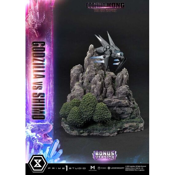 Godzilla x Kong: The New Empire Ultimate Diorama Masterline Series Statue Godzilla vs Shimo Bonus Version 86 cm