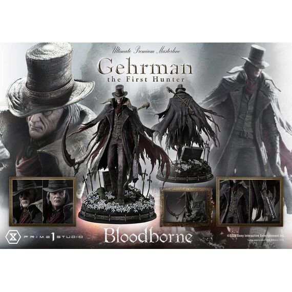Bloodborne Ultimate Premium Masterline Series Statue 1/4 Gehrman 68 cm