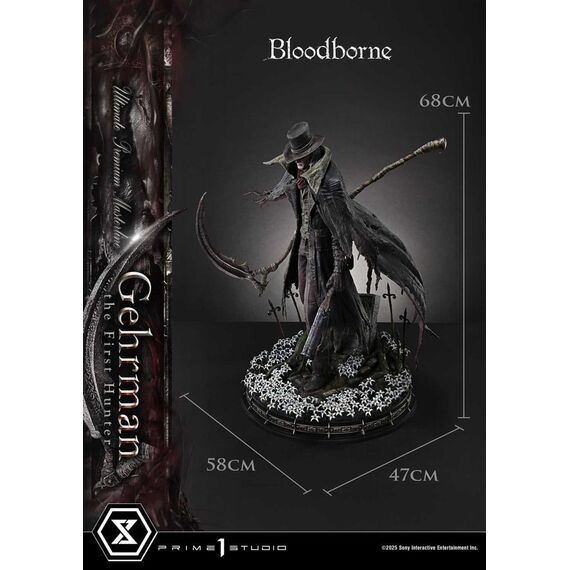 Bloodborne Ultimate Premium Masterline Series Statue 1/4 Gehrman 68 cm