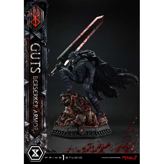 Berserk Ultimate Premium Masterline Series Statue 1/4 Guts, Berserker Armor Grunbeld vs. Guts 94 cm