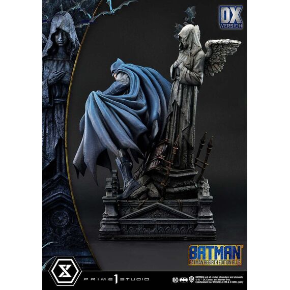 Batman Ultimate Premium Masterline Series Statue 1/4 Batman Rebirth Edition Blue Deluxe Version 71 cm