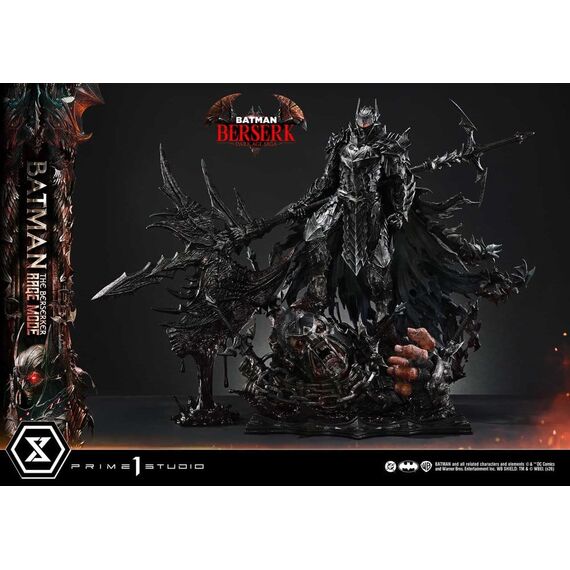 DC Comics Premium Masterline Series Statue 1/4 Batman (Comics) Batman: The Berserker Rage Mode 82 cm