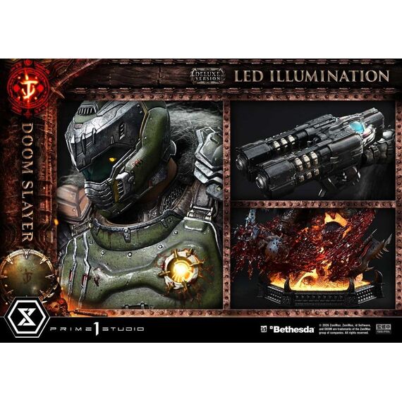 DOOM: The Dark Ages Ultimate Premium Masterline Series Statue 1/4 DOOM Slayer Deluxe Version 77 cm