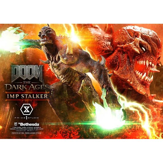 DOOM: The Dark Ages Ultimate Premium Masterline Series Statue 1/4 Imp Stalker Bonus Version 77 cm