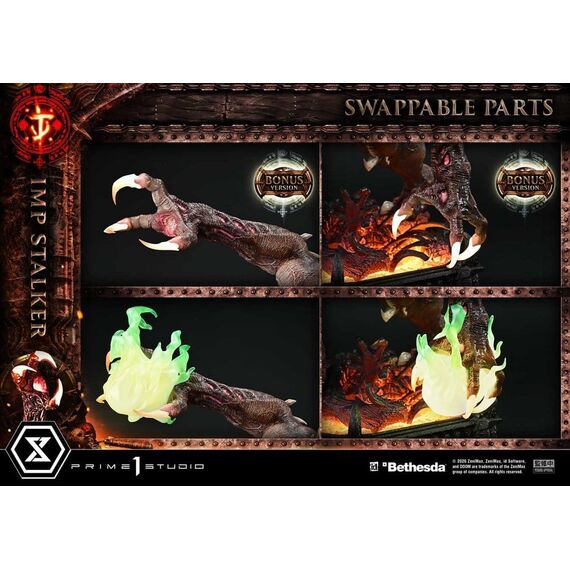 DOOM: The Dark Ages Ultimate Premium Masterline Series Statue 1/4 Imp Stalker Bonus Version 77 cm