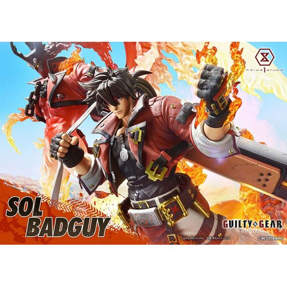 Guilty Gear Strive Ultimate Premium Masterline Series Statue 1/4 Sol Badguy Version 82 cm