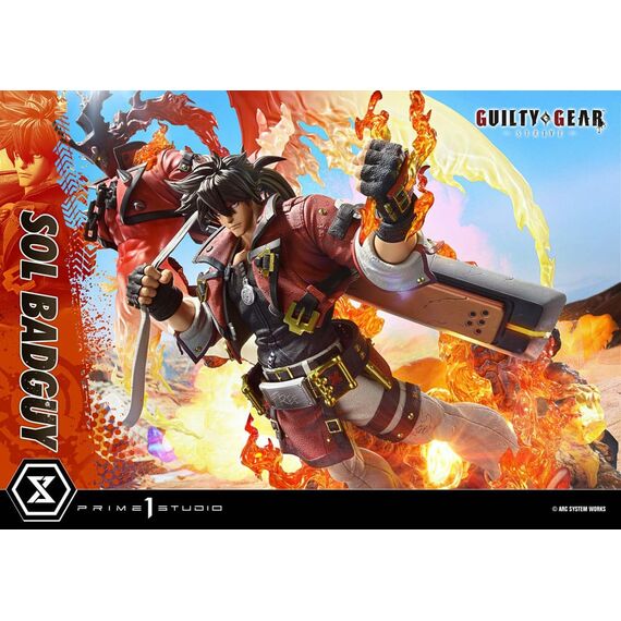 Guilty Gear Strive Ultimate Premium Masterline Series Statue 1/4 Sol Badguy Version 82 cm