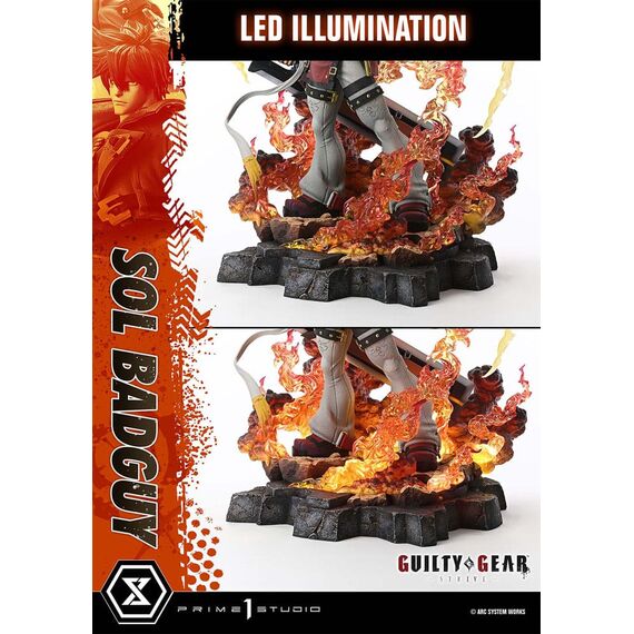 Guilty Gear Strive Ultimate Premium Masterline Series Statue 1/4 Sol Badguy Version 82 cm