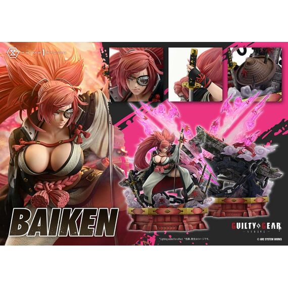 Guilty Gear Strive Ultimate Premium Masterline Series Statue 1/4 Baiken Bonus Version 80 cm